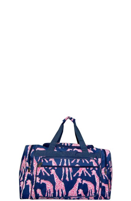 Printed Duffle Bag-GIR417/NV